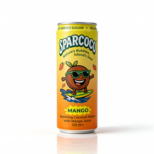 Sparcoco Mango Sparkling Coconut Water